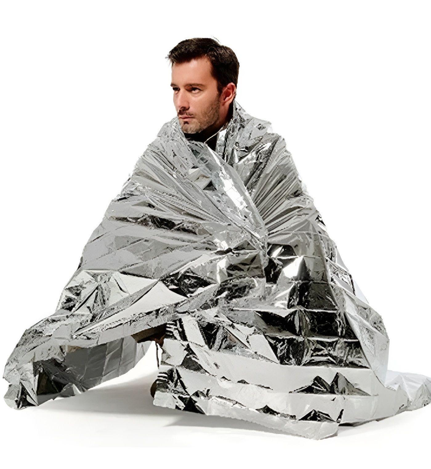 X3 Manta Térmica Aluminio Emergencia Camping Supervivencia-1
