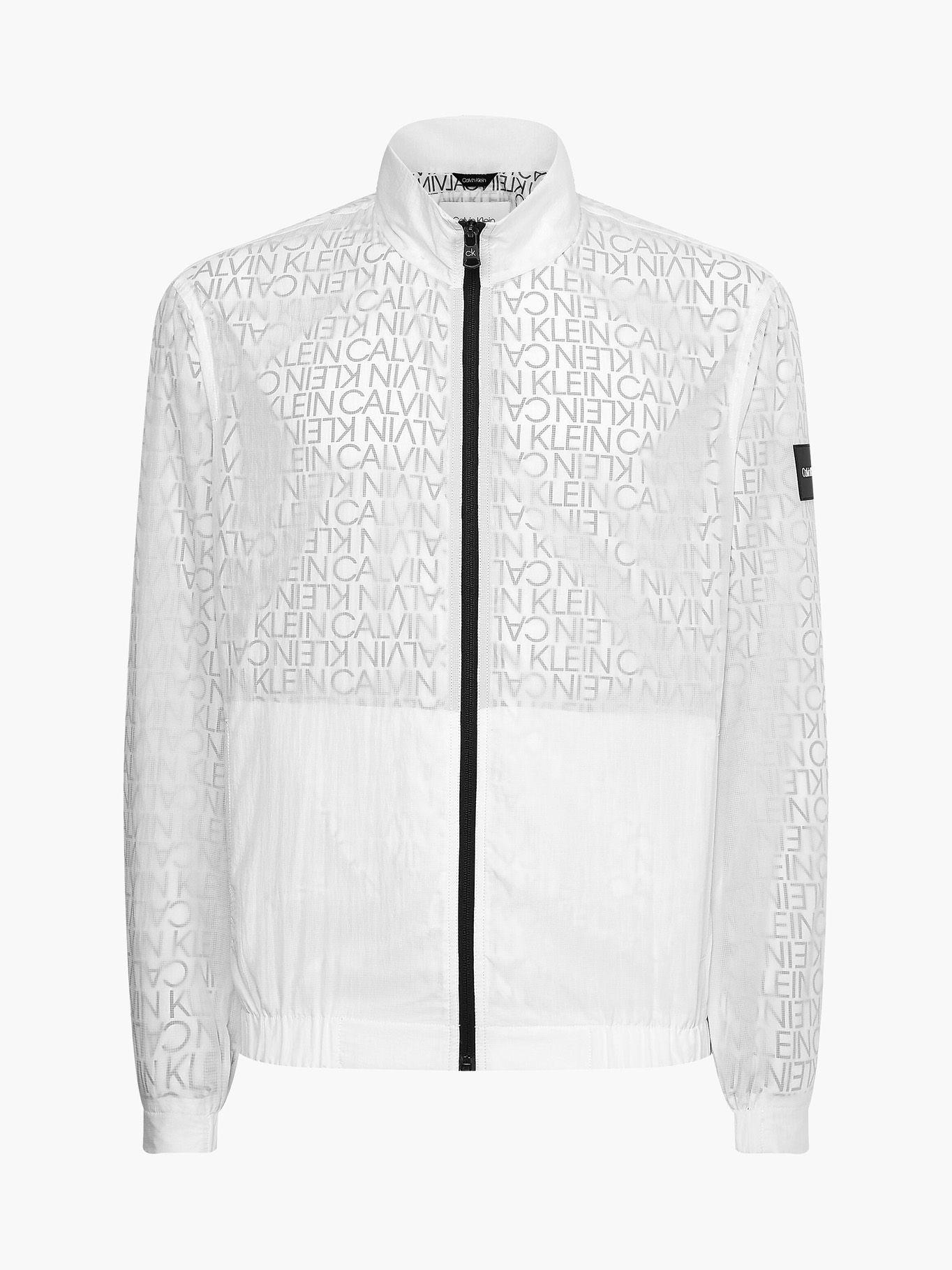 Cortaviento Ripstop Blanco Calvin Klein-4