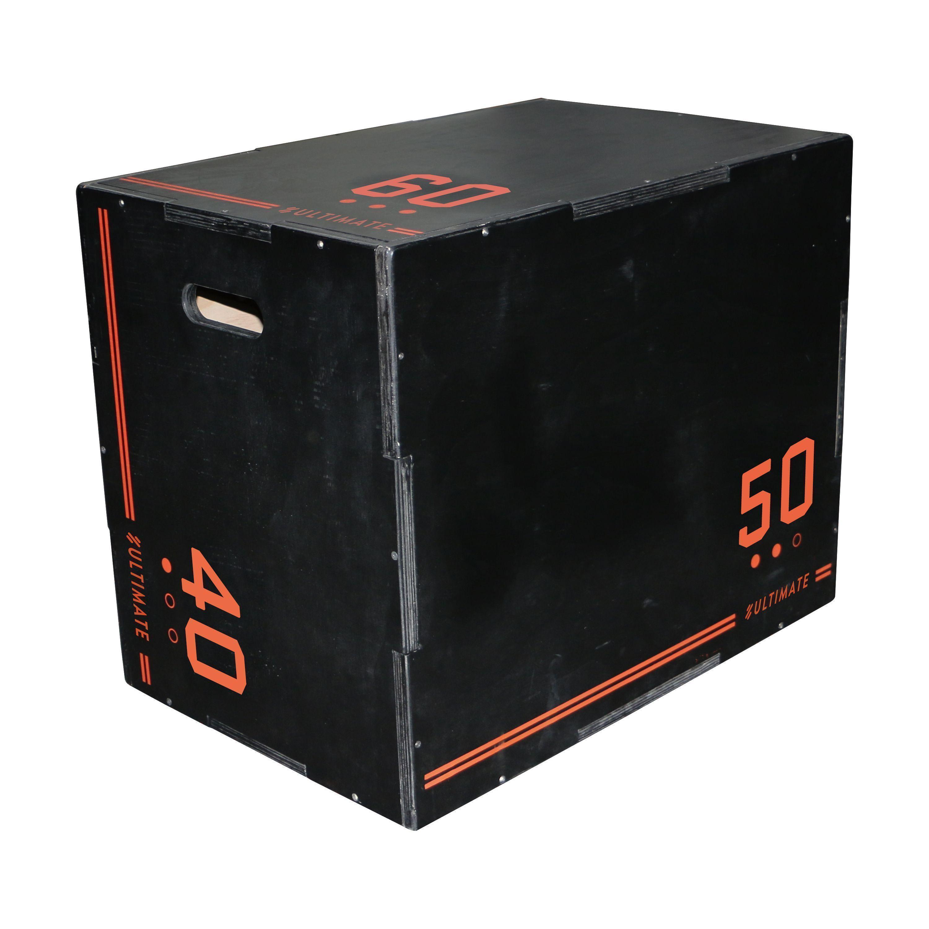 Cajón Pliometrico Salto Pro - 40x50x60cm  - Jump Box-0