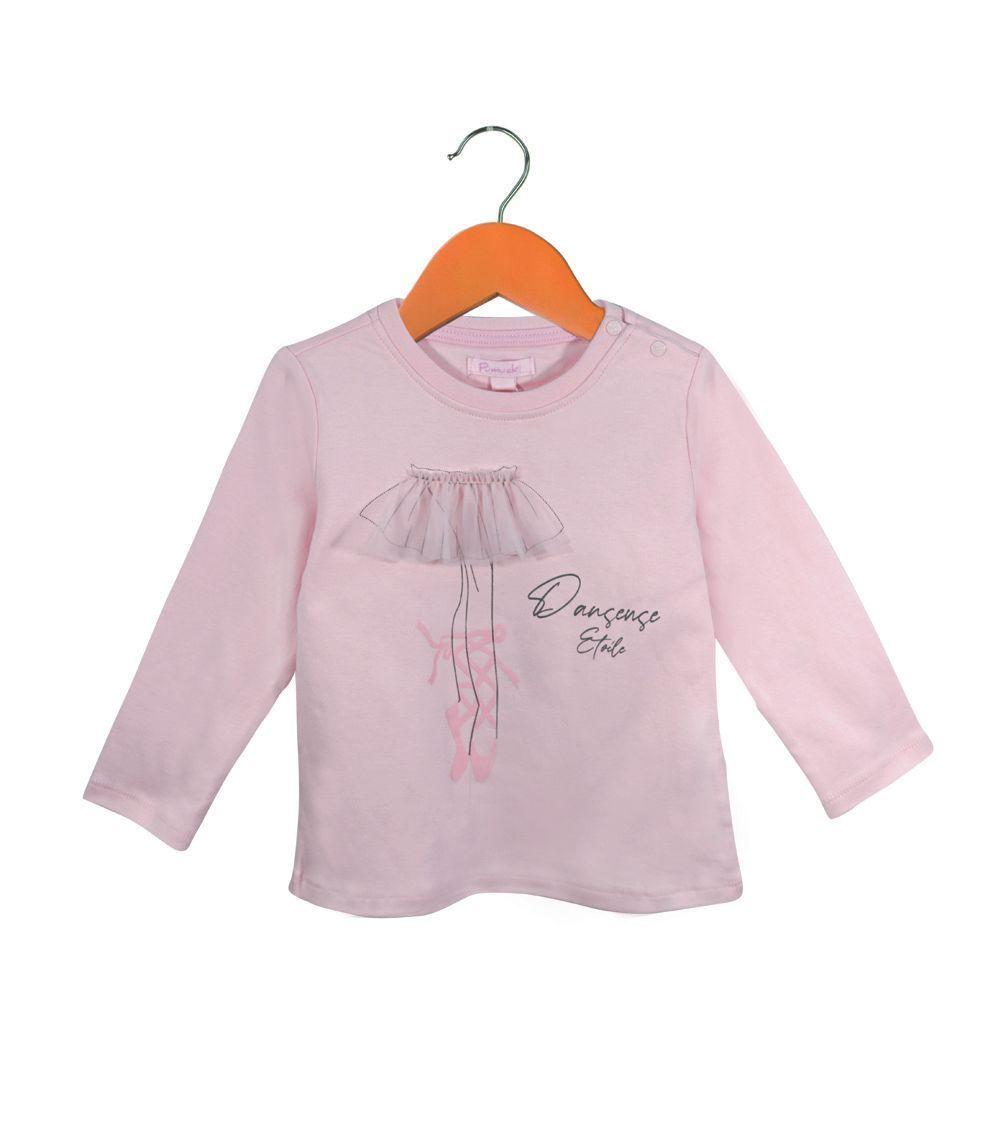 Polera Manga Larga Niña Tutu Pumucki-0