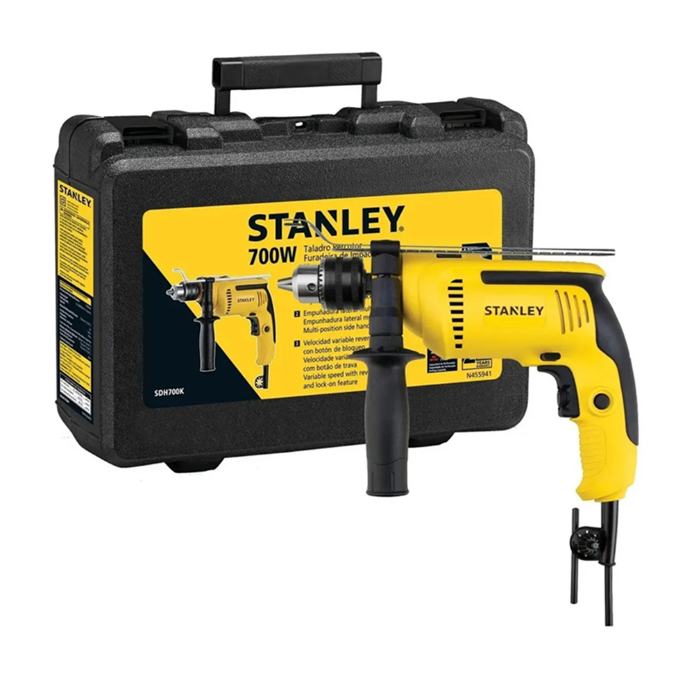 Taladro Percutor 2900rpm 13mm 700w Stanley-0
