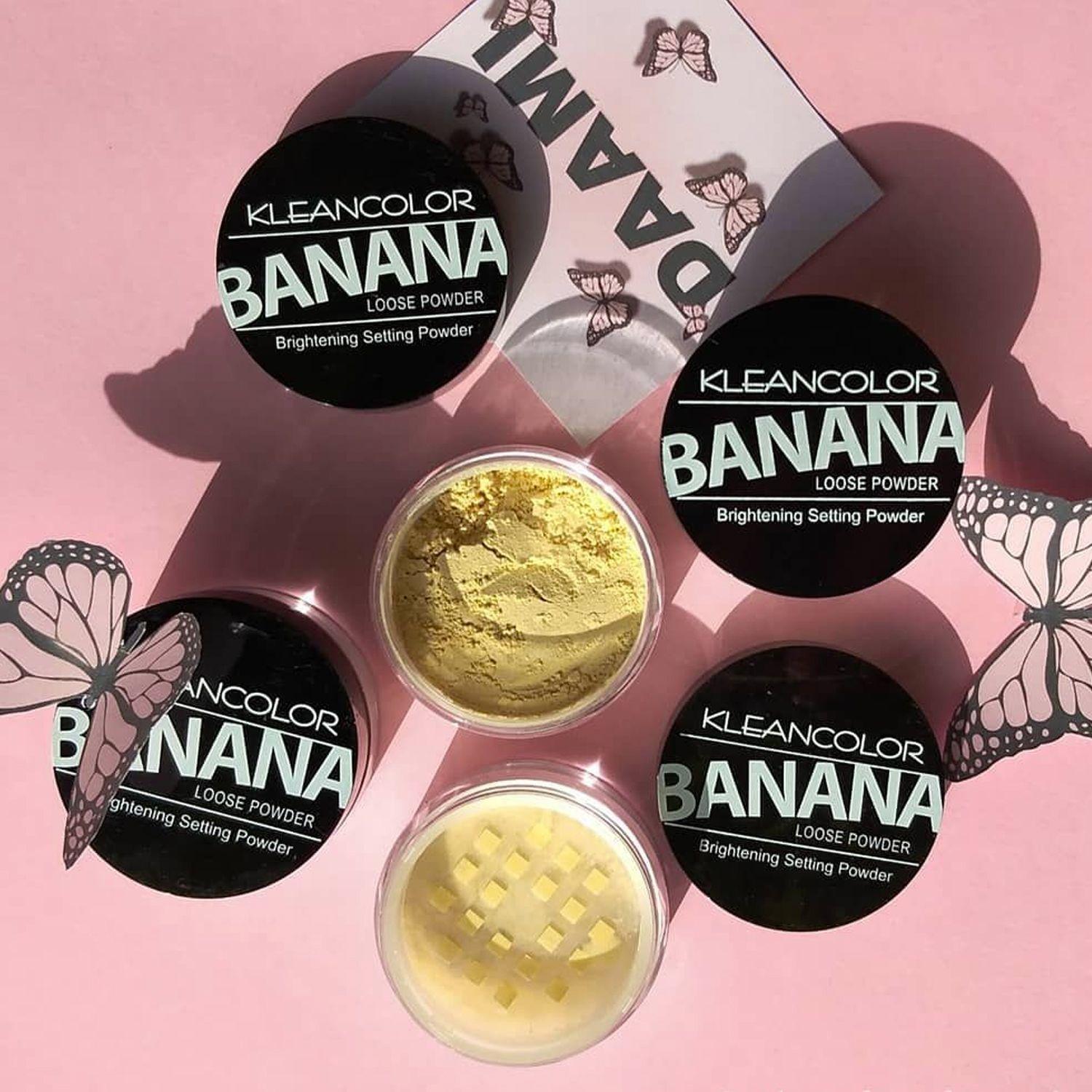 Polvo Fijador Banana "Brightening" de KleanColor-5