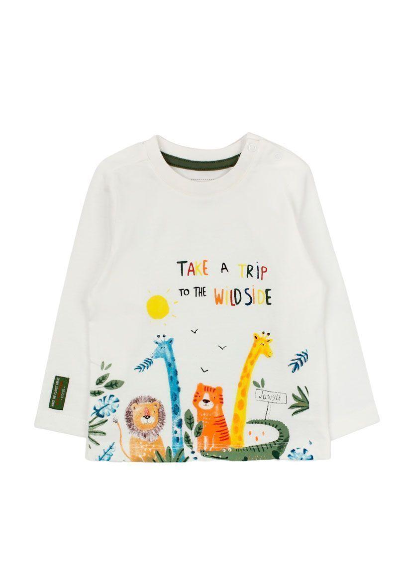 Polera Bebé Niño M/ Larga Ficcus-0