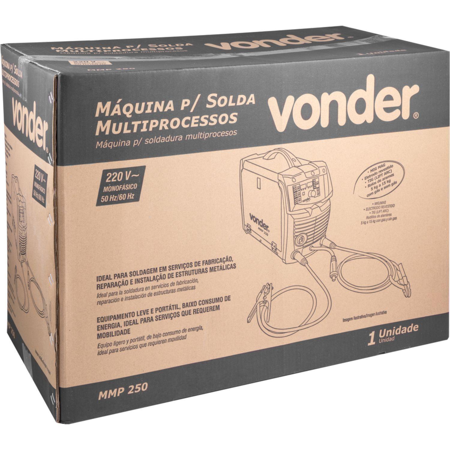 Soldadora Inverter Multiprocesos MIG/MAG TIG +Torchas-32