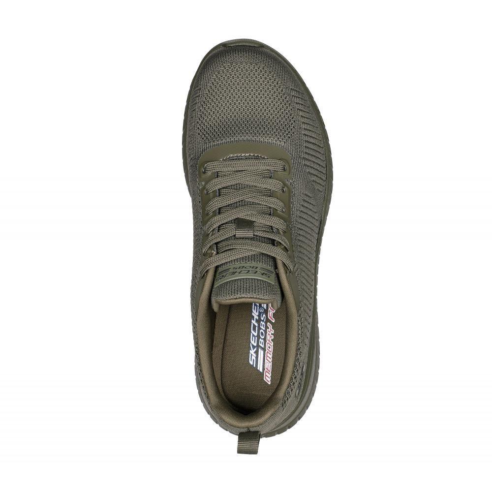 Zapatilla Mujer Bobs Squad Chaos Verde Skechers Skechers