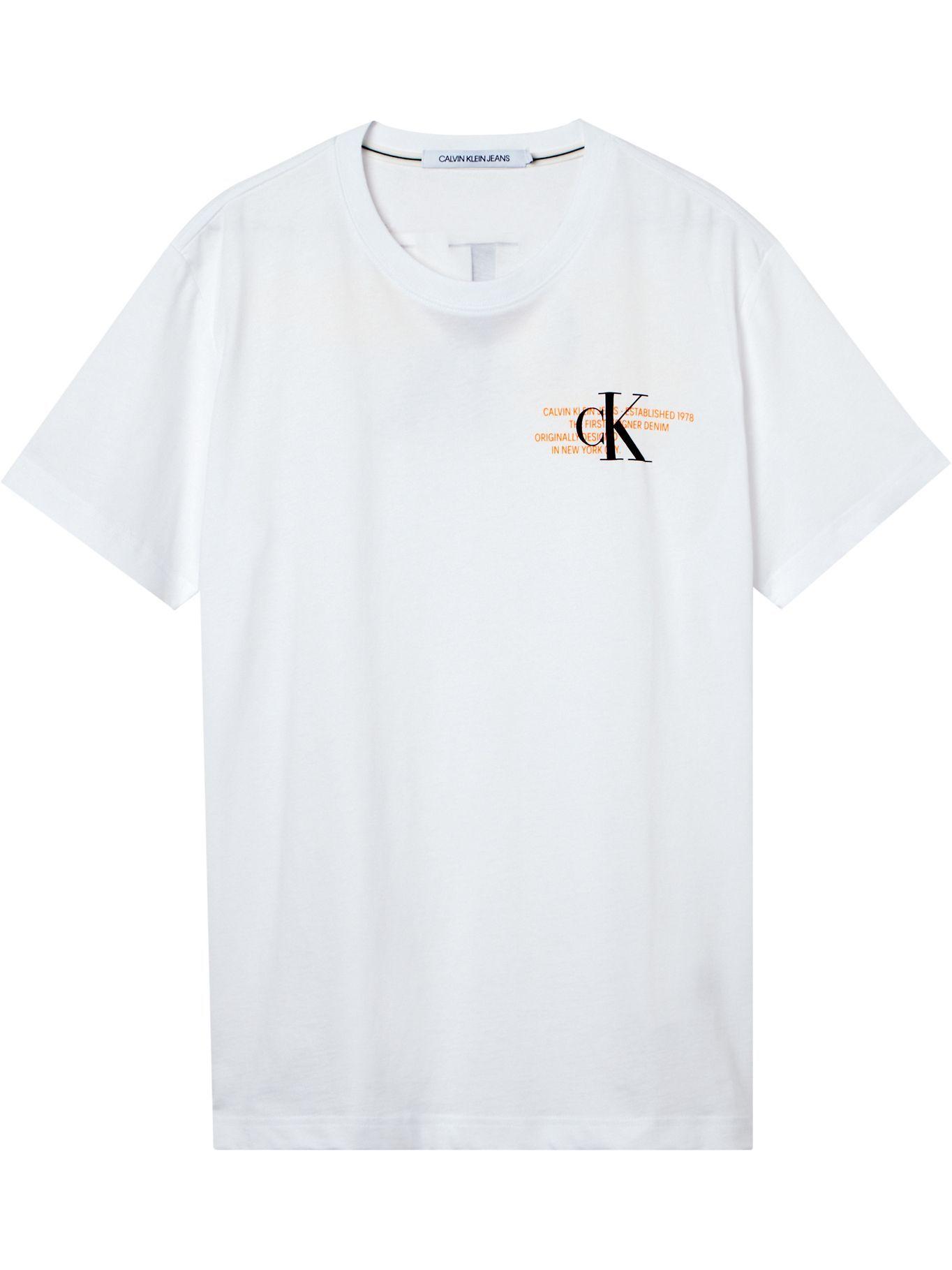 Polera Ck Urban Graphic Blanco Calvin Klein-0