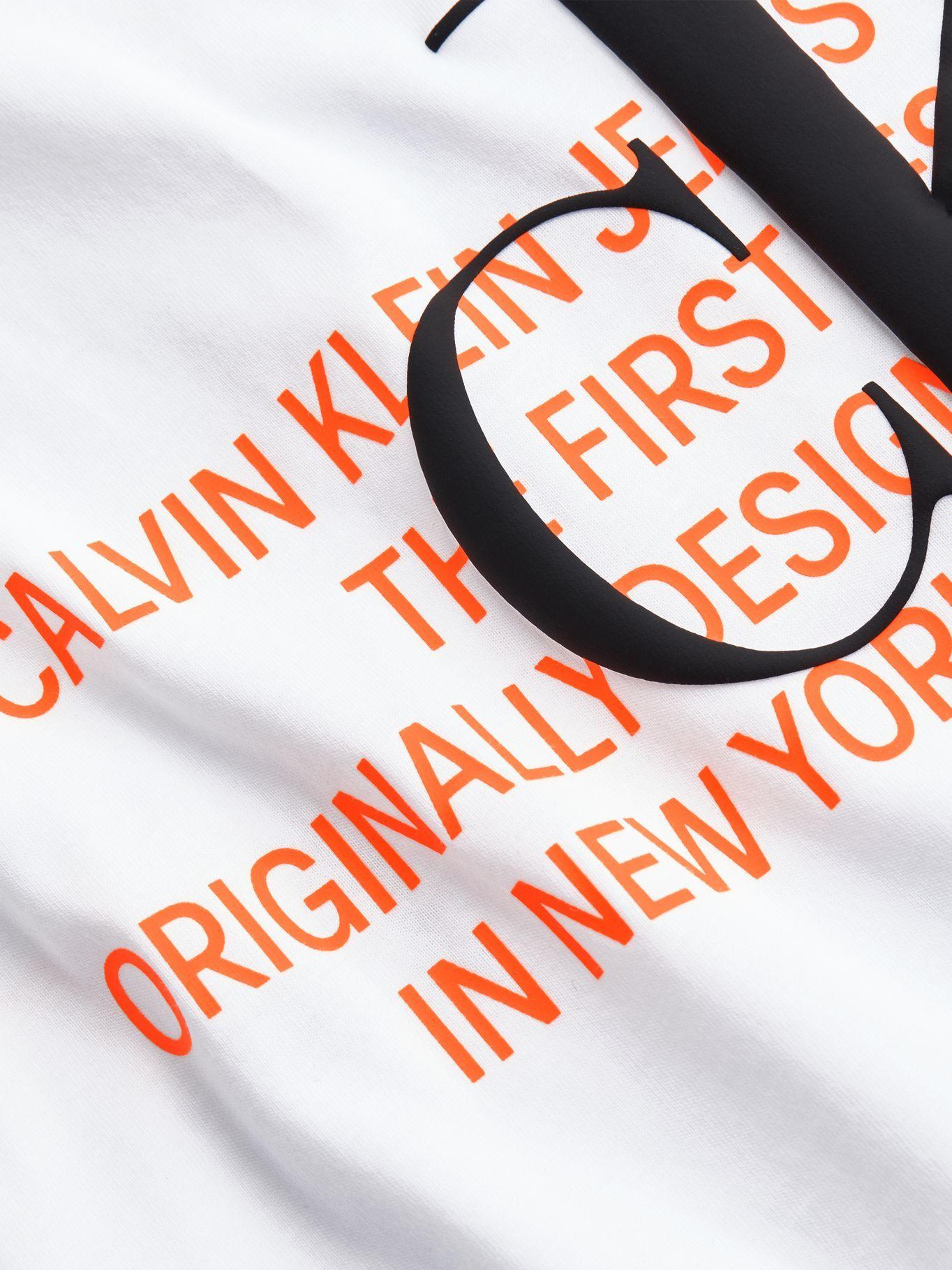 Polera Ck Urban Graphic Blanco Calvin Klein-3