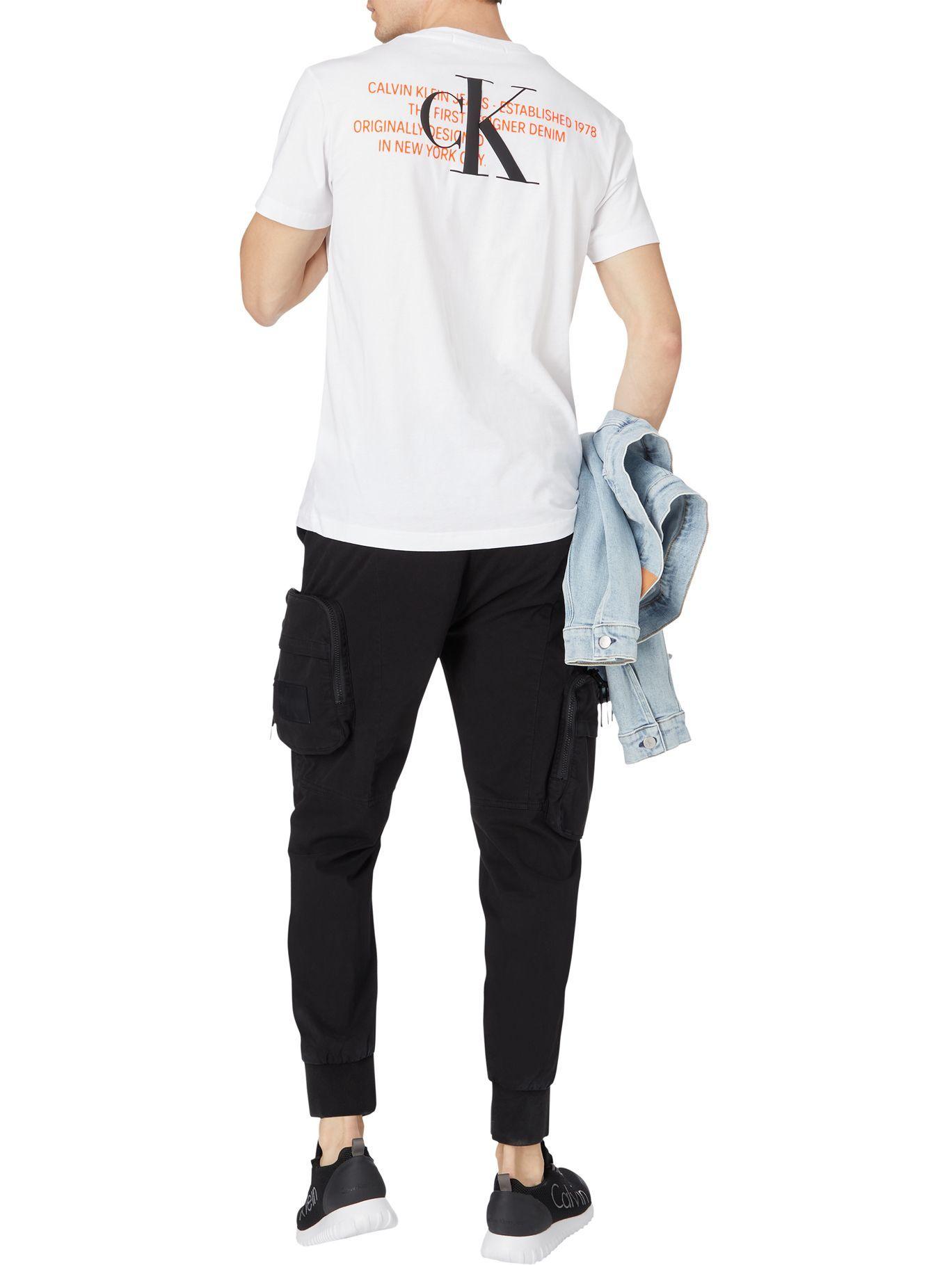 Polera Ck Urban Graphic Blanco Calvin Klein-2