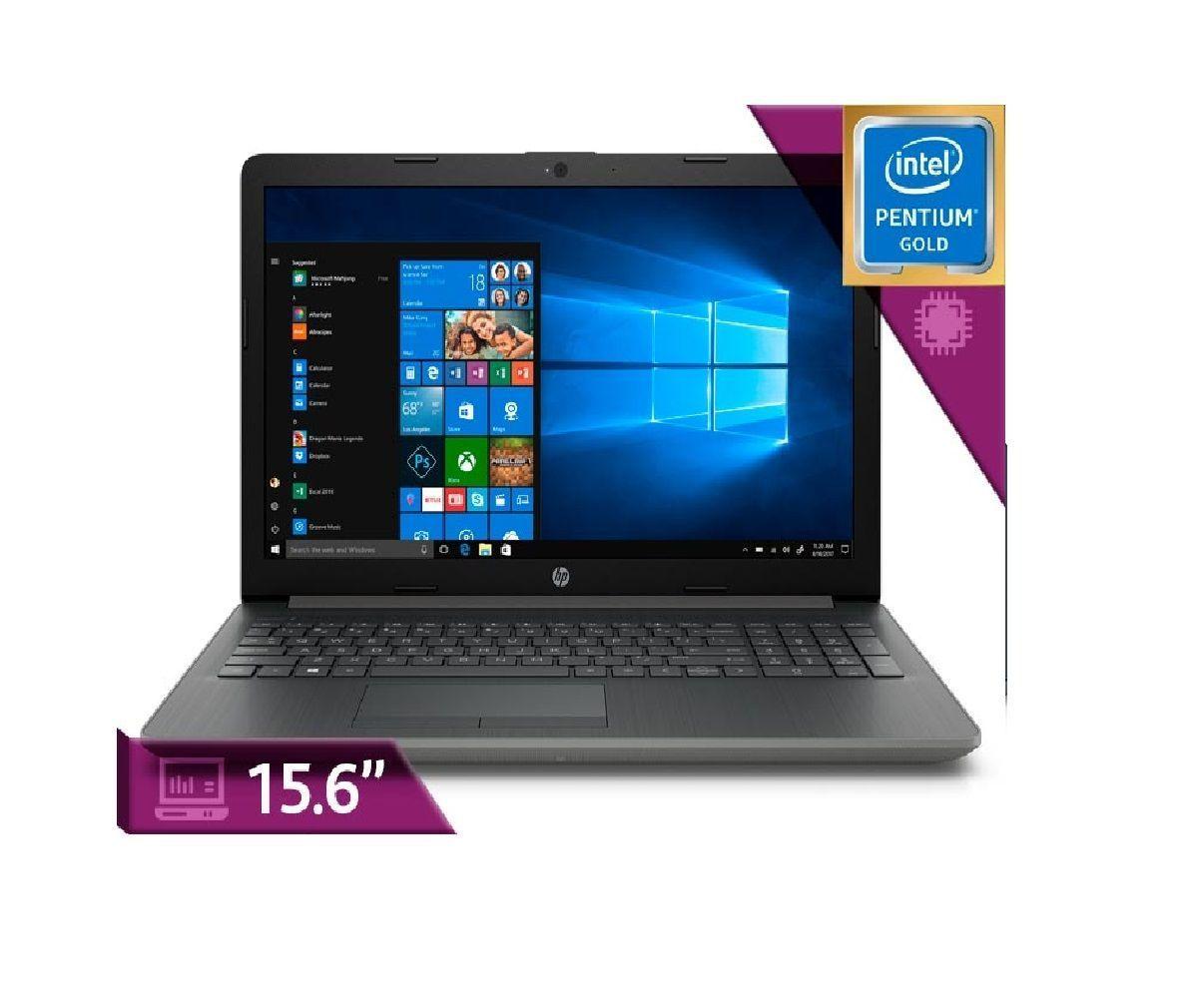  Ntbok Intel Pentium Gold 4417U/4 GB de SDRAM DDR4-2133/ SATA de 500 GB/15,6" HD/ WH10 64-0