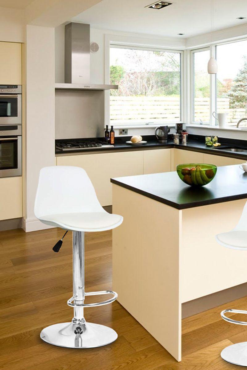 Pack 4 Sillas Altas Bar Orlando-T Blanco-1