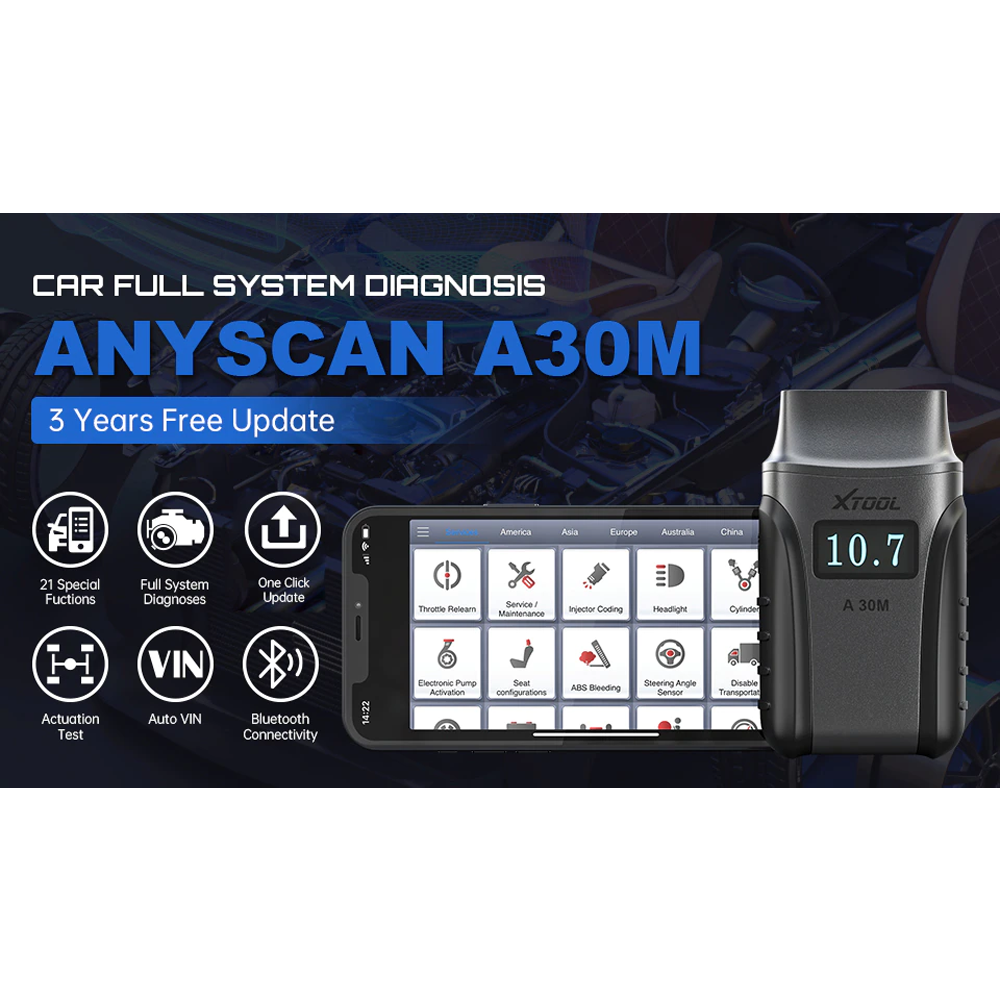 Scanner Automotriz Anyscan A30M-6