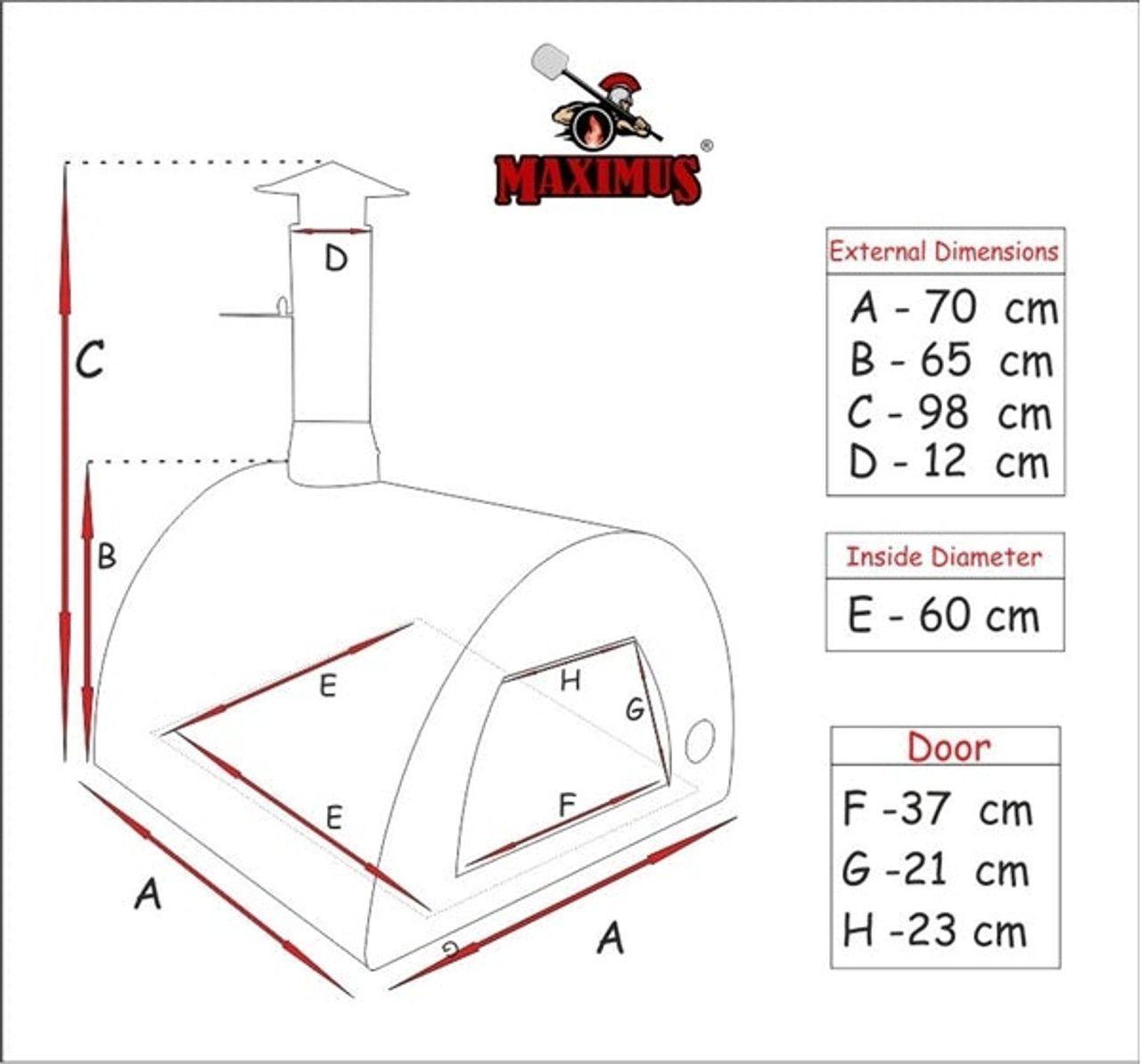 Horno pizzero Maximus I-6