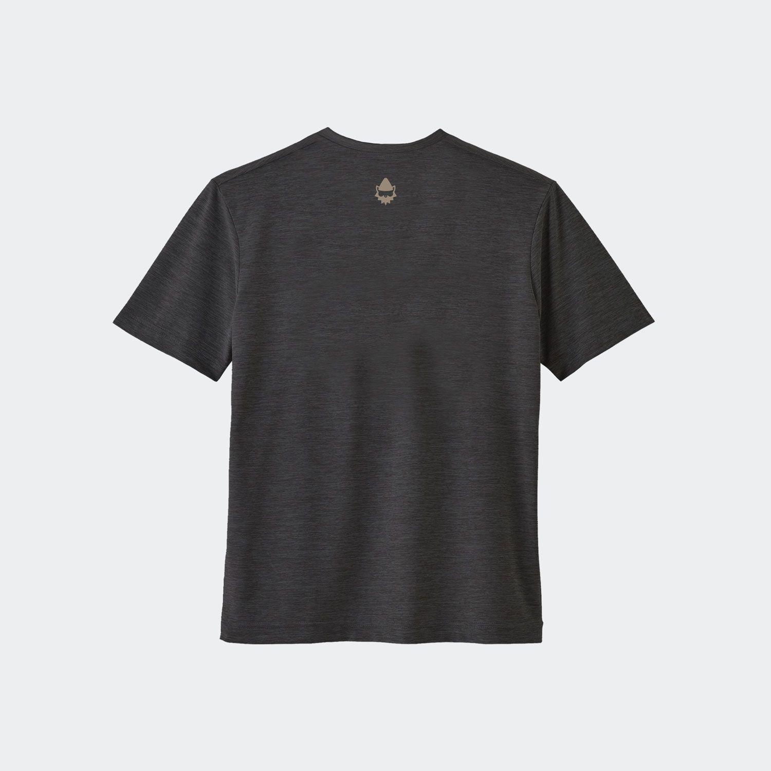 Polera ECO F-6 Heather Black Niño Gnomo-1