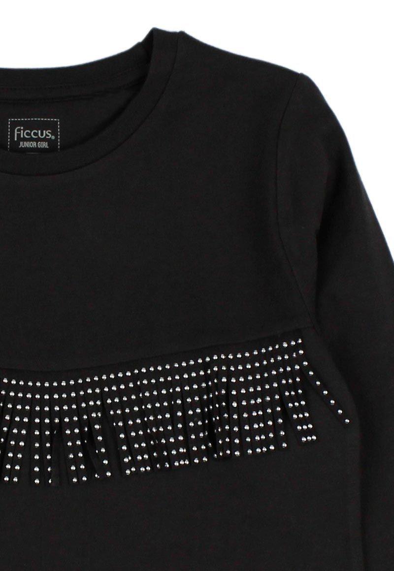 Polera junior niña flecos stronger 359-2