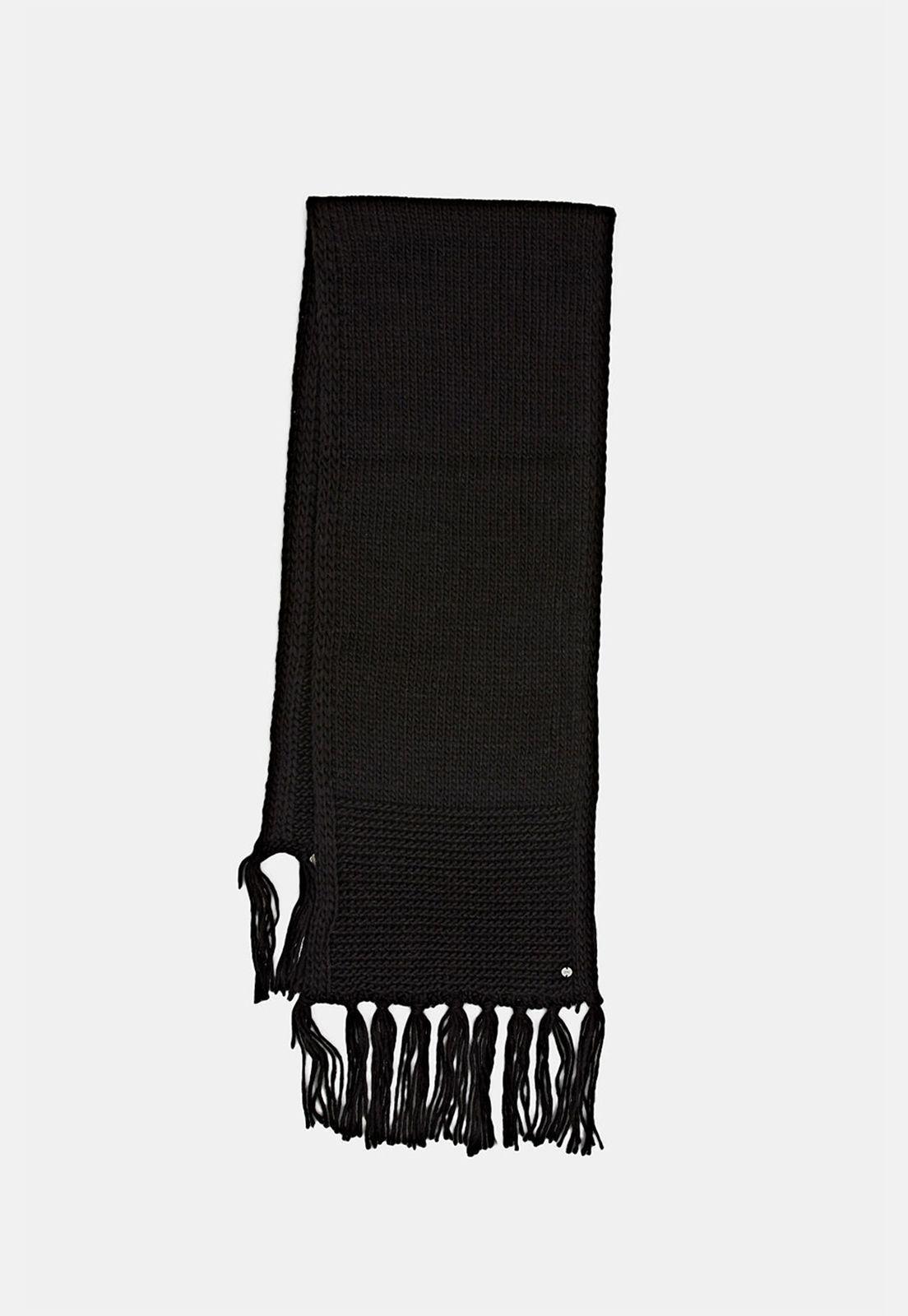 Bufanda Larga Con Flecos Esprit-1