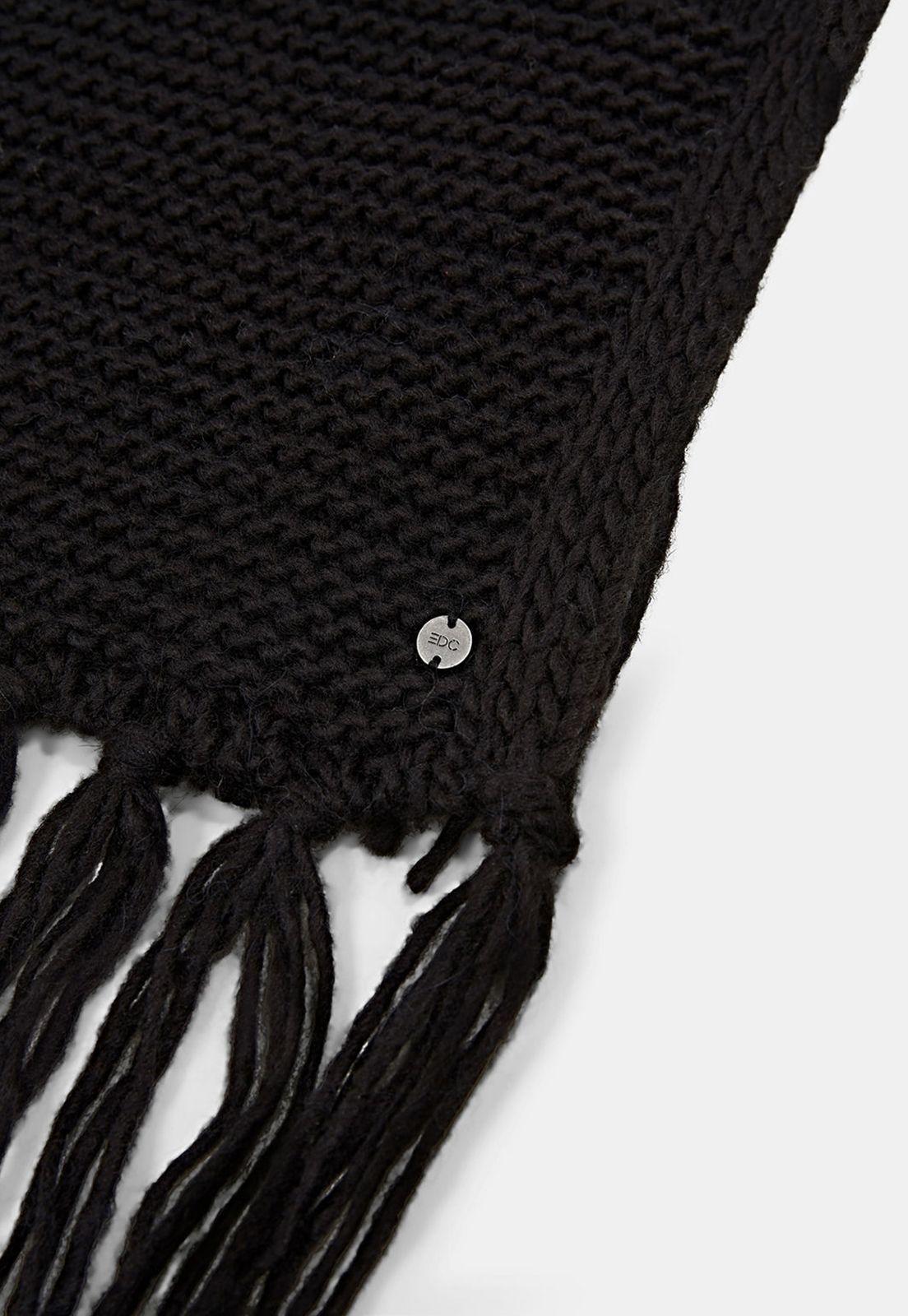 Bufanda Larga Con Flecos Esprit-2