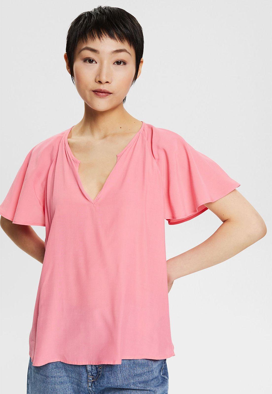 Blusa Con Escote En Forma De Copa Esprit-0