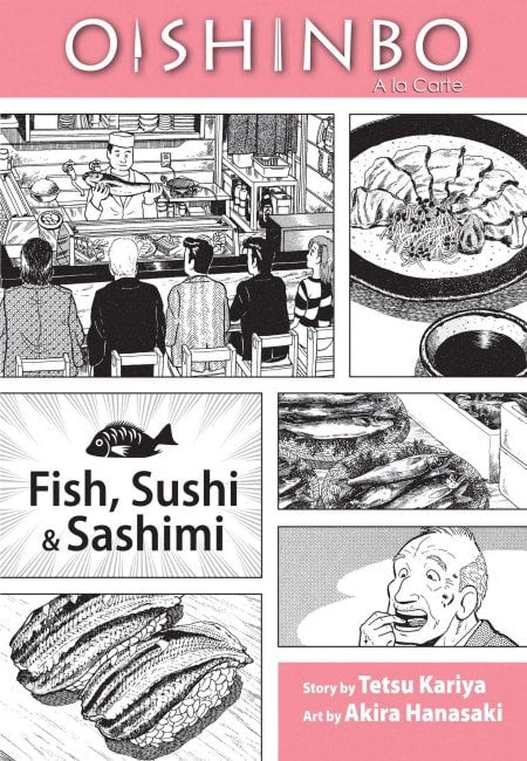 Manga Oishinbo - A La Carte 04 - Fish Sushi And Sashimi (En Inglés) - USA-0
