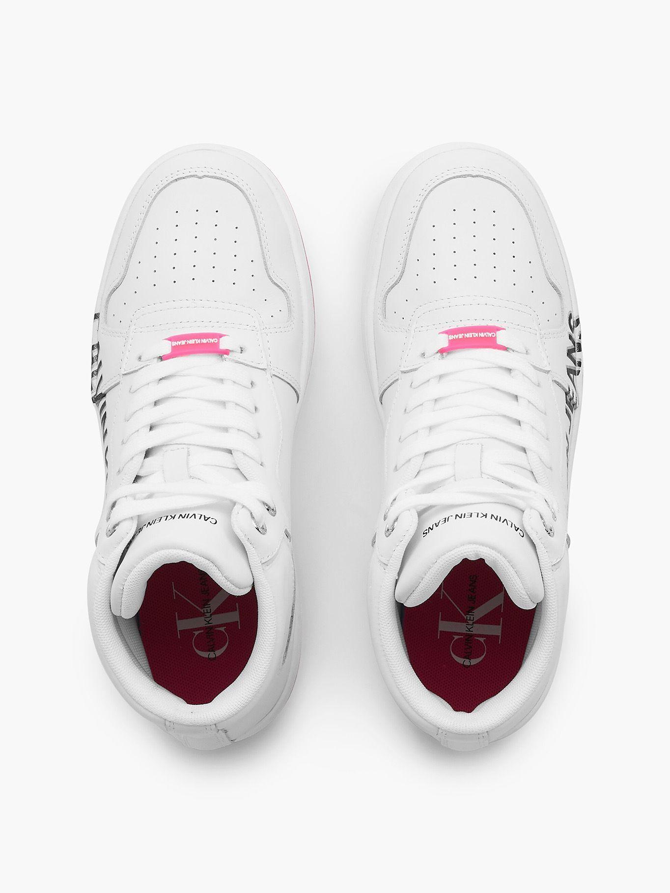 Zapatilla Urbana Mid Basket Blanco Calvin Klein-3