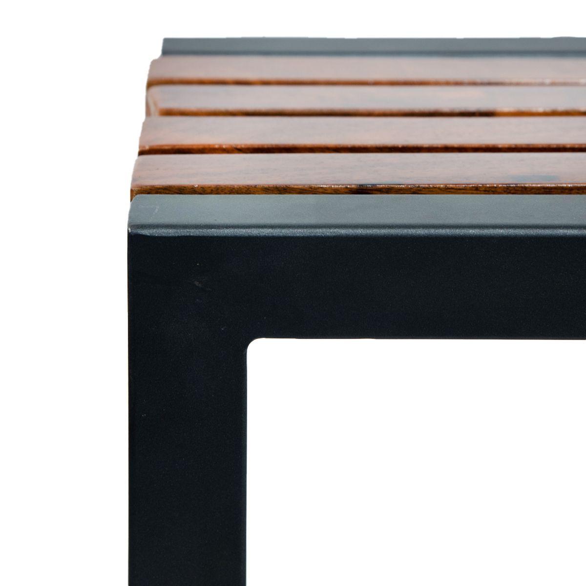 Banca Madera de Mango y Metal 180 CM-3