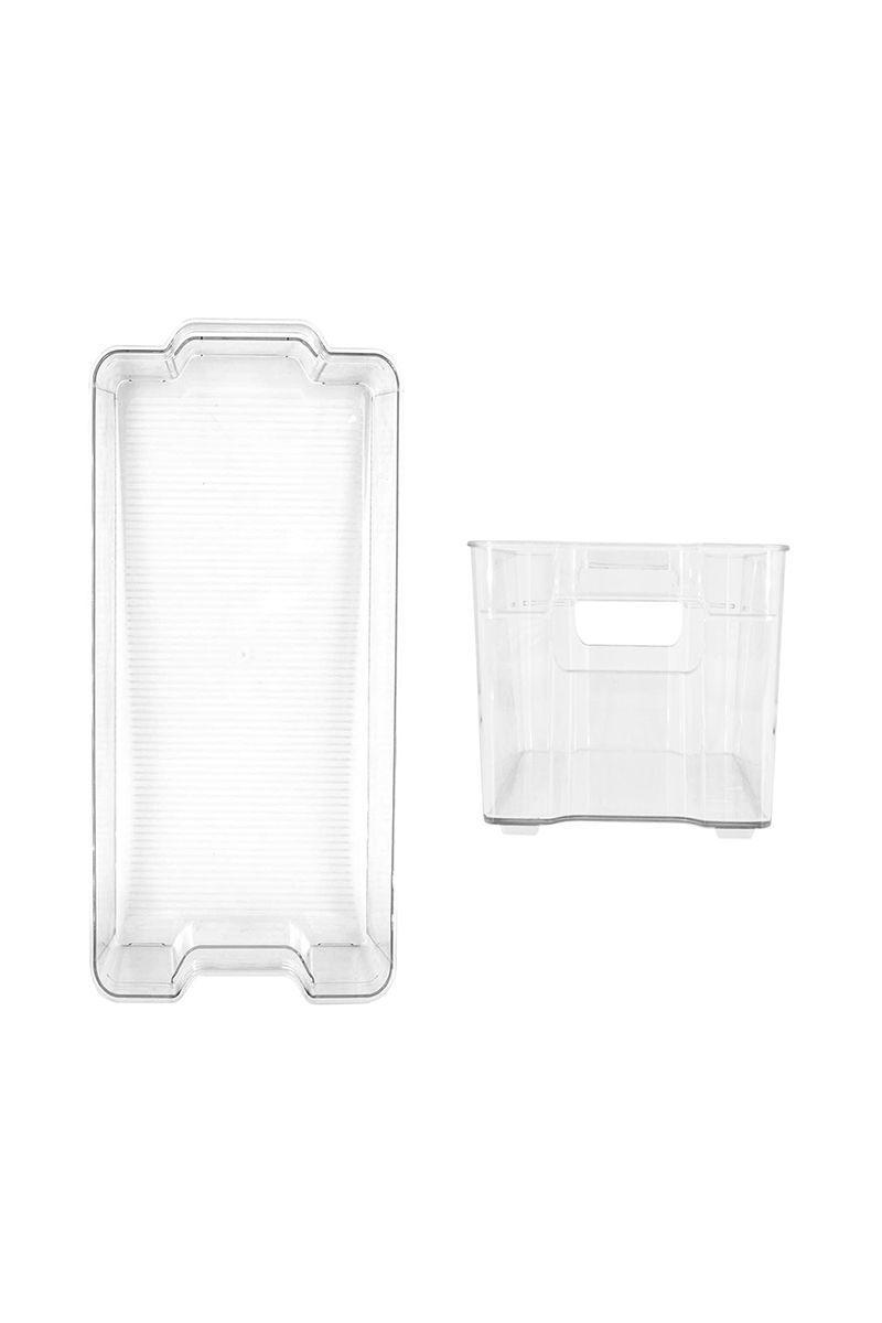 Contenedor Organizador Refrigerador M Clear-3