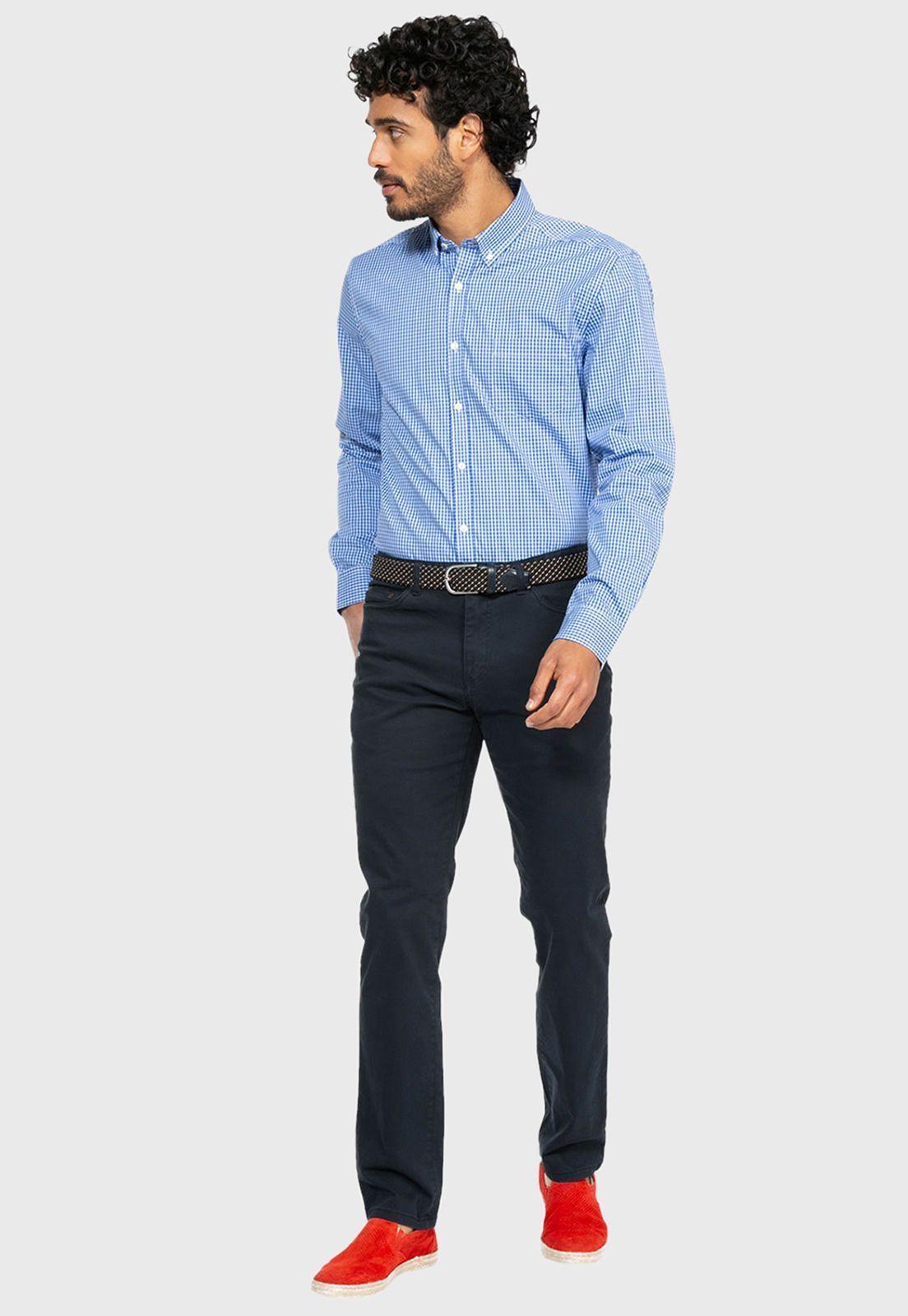 Camisa Casual Oxford Cuadritos-4