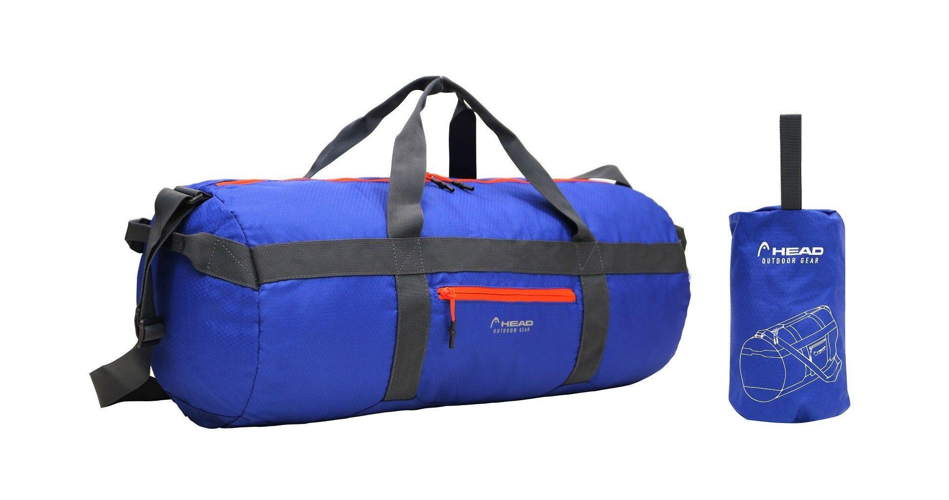 Bolso Outdoor Pumiri 40 Compactable Azul Head  -0
