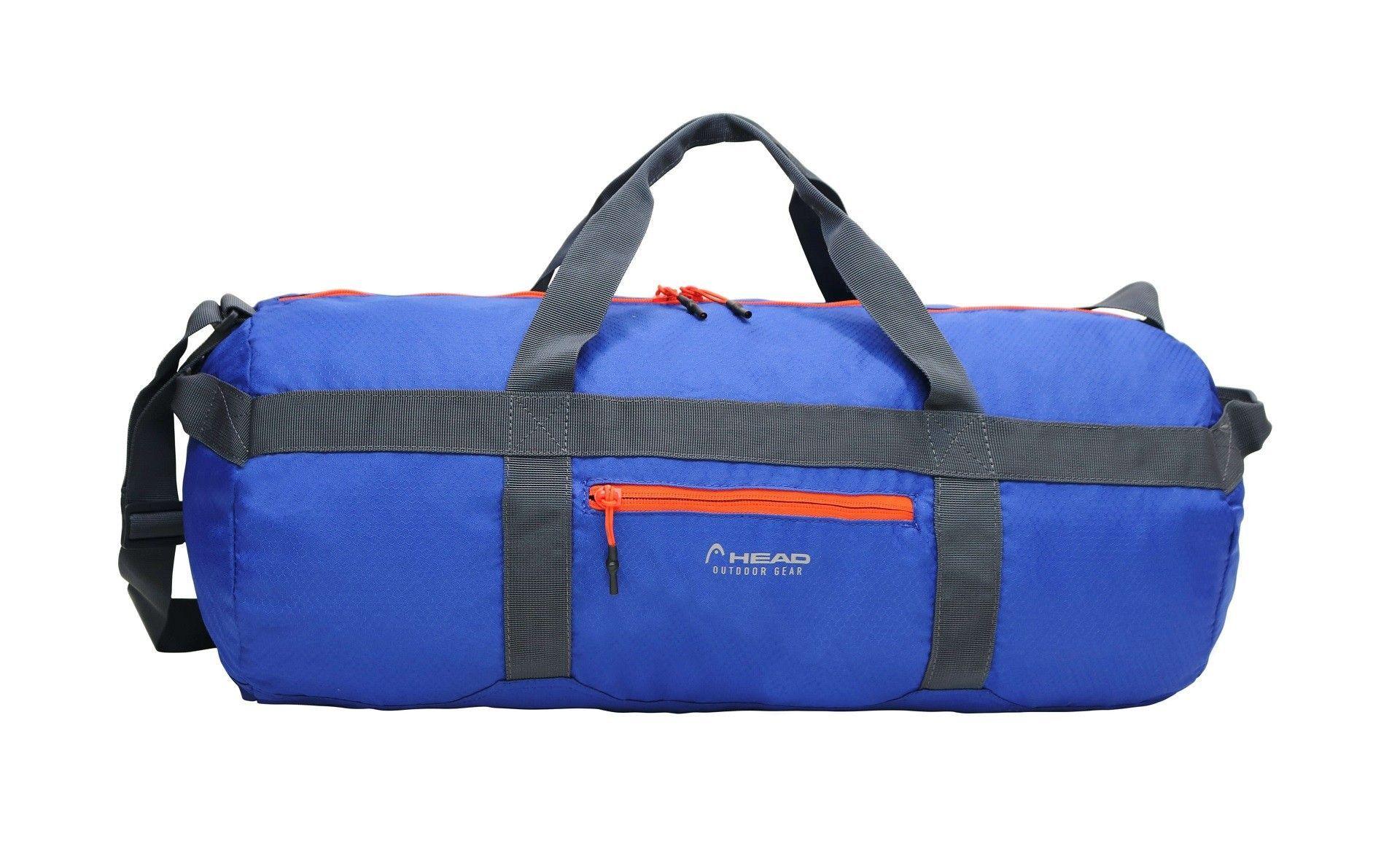 Bolso Outdoor Pumiri 40 Compactable Azul Head  -5