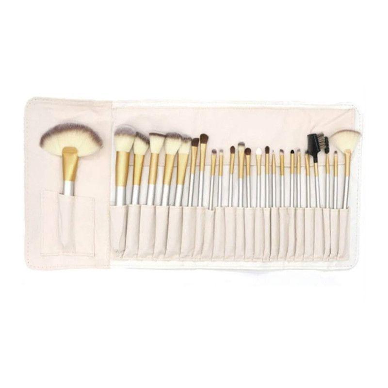 Set 24 Brochas Maquillaje Profesional + Estuche-2