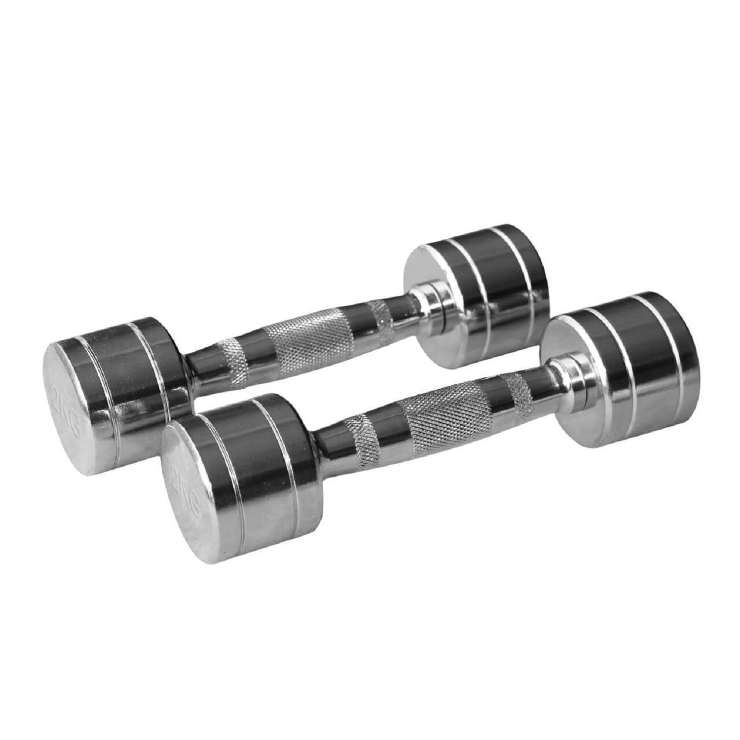 Pack 30KG Mancuernas Cromadas-2