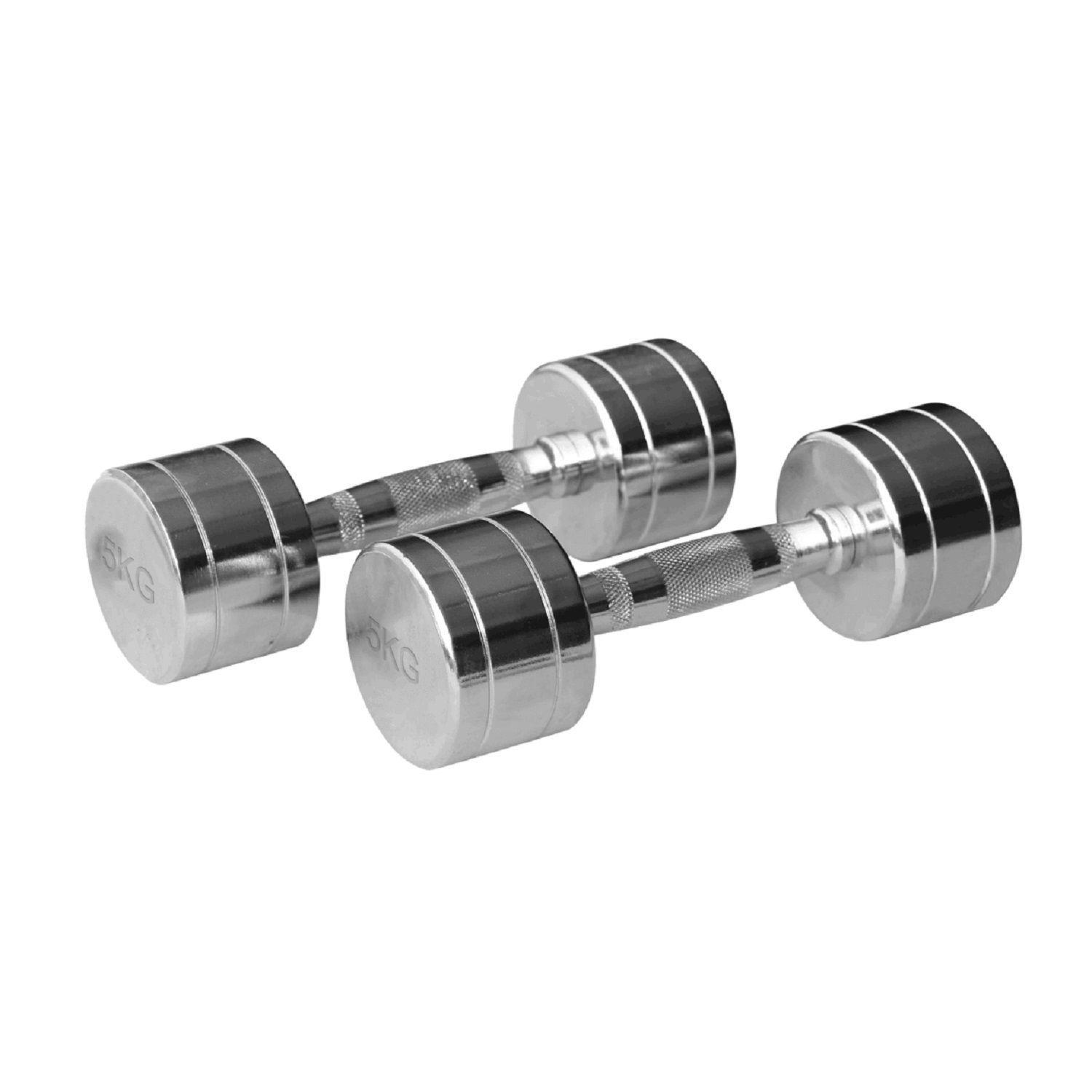 Pack 30KG Mancuernas Cromadas-3