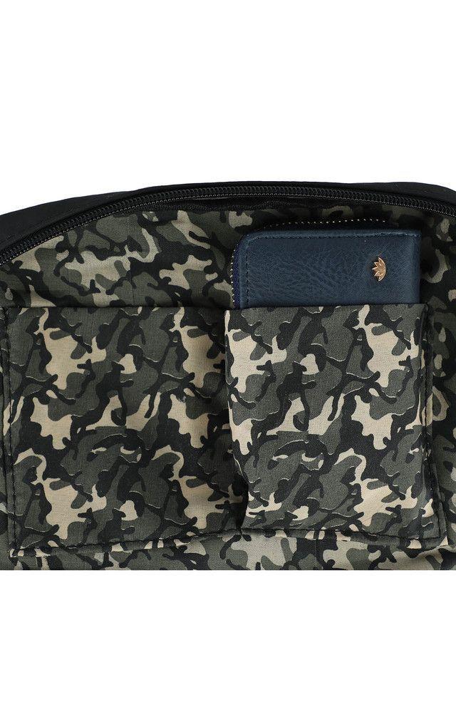 Cartera Cruzada Side Negra ID-1
