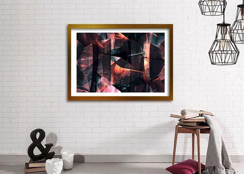 Cuadro 40x30 cm ilustración Geo abstracta-1