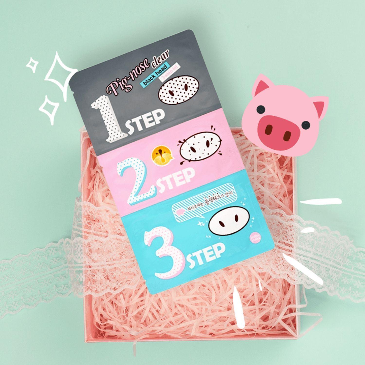 Parches Puntos Negros 3 Pasos "Pig Nose" Holika Holika-2