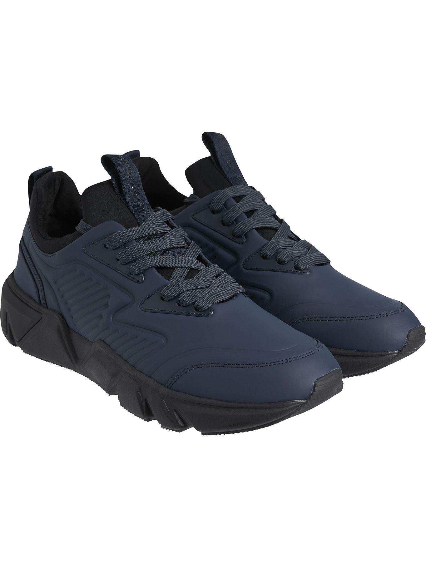 Zapatilla Urbana Low Top Lth Azul Calvin Klein-1