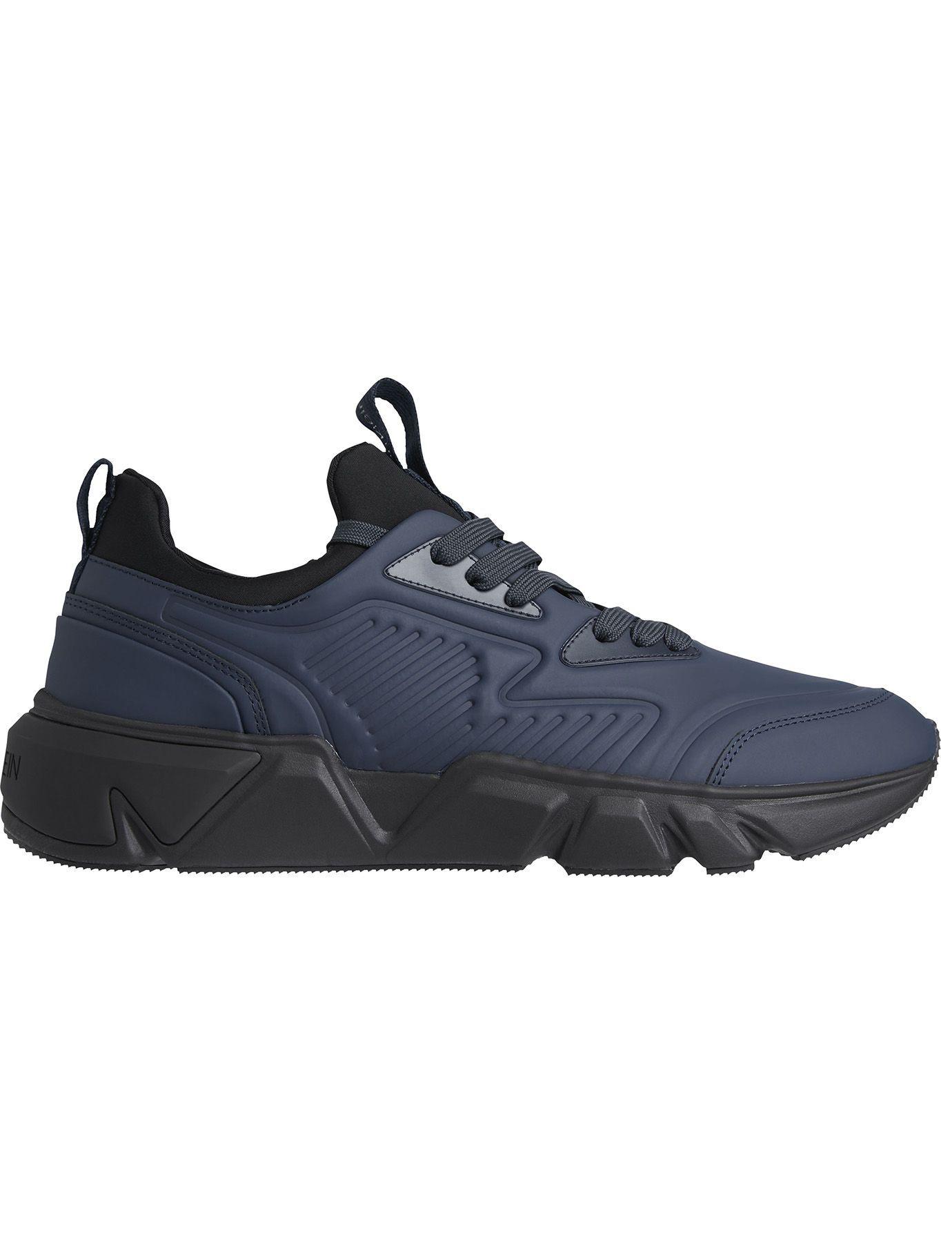 Zapatilla Urbana Low Top Lth Azul Calvin Klein-0