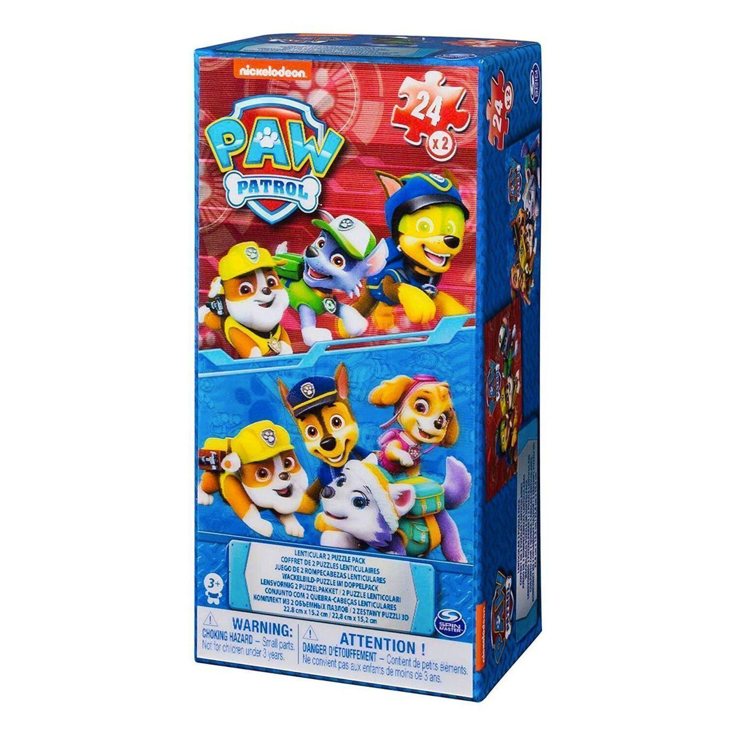Puzzle/Rompecabezas Paw Patrol 3D - 2 Unidades 48 Piezas-0