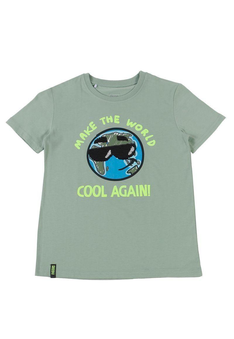 Polera Jr Niño Lentejuelas Day To Day Ficcus-0