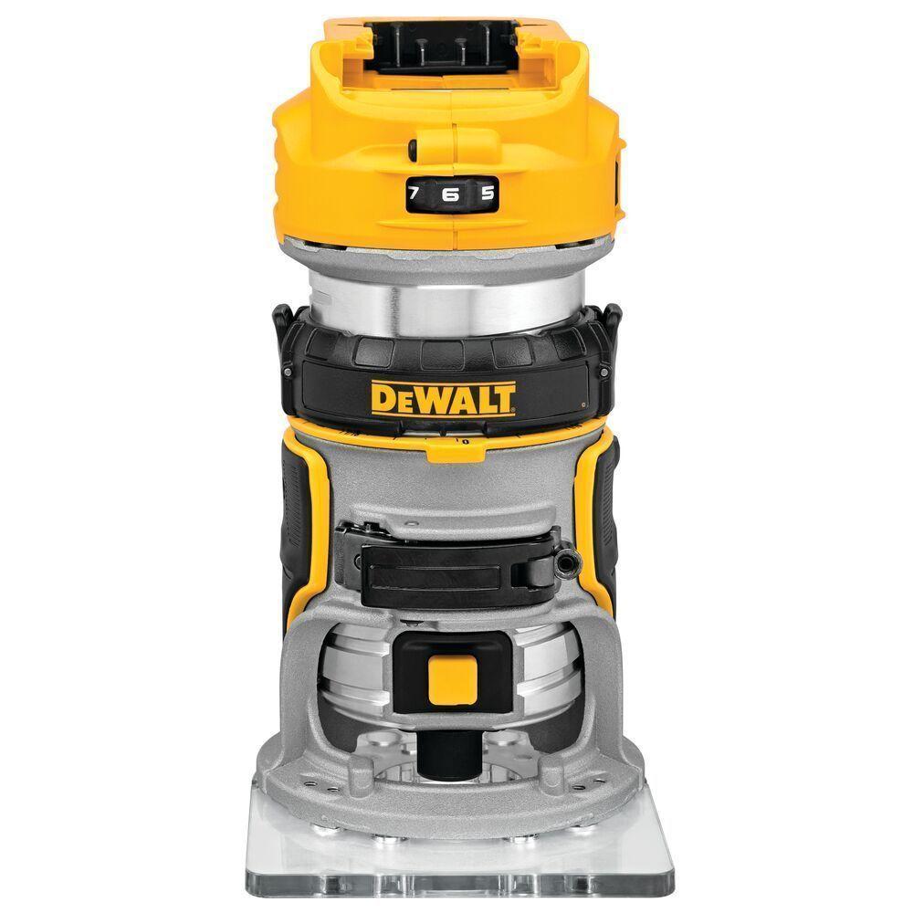 Fresadora Compacta 20V Sin Carbones Y Sin Batería  Dcw600B  Dewalt-0