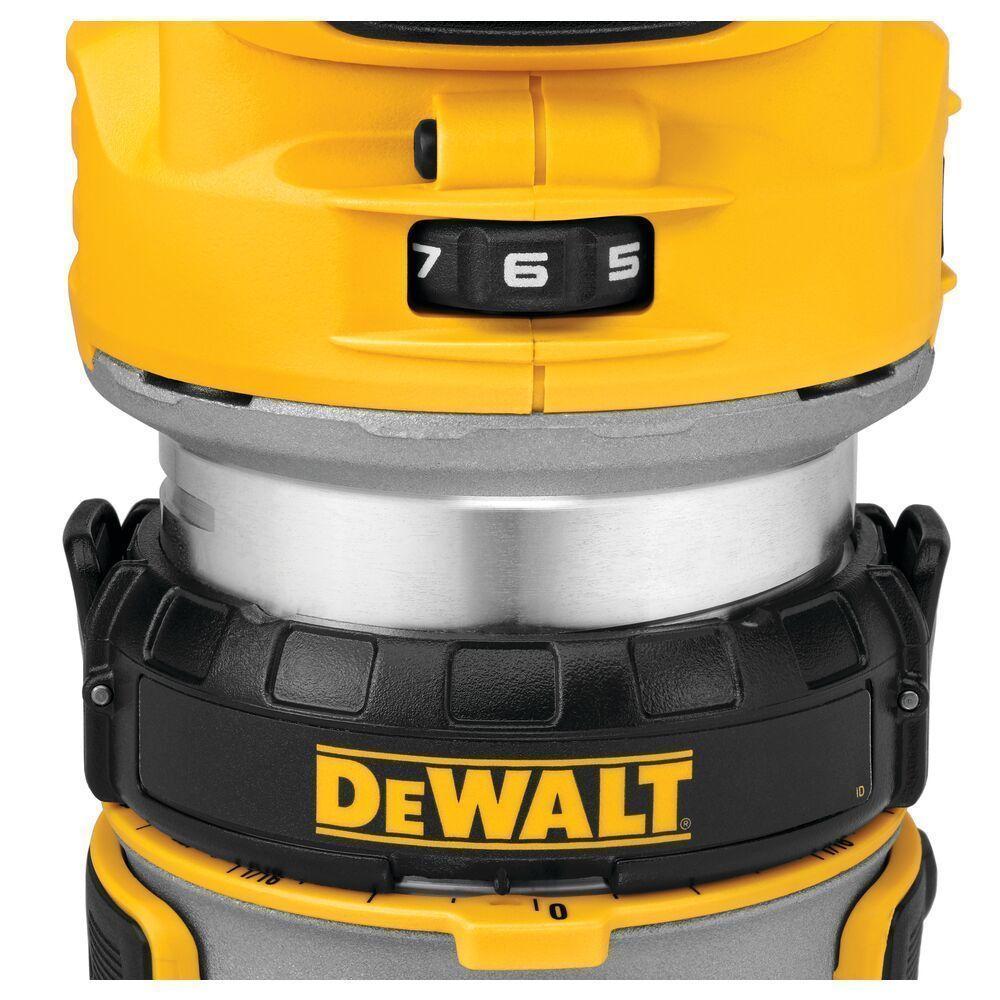 Fresadora Compacta 20V Sin Carbones Y Sin Batería  Dcw600B  Dewalt-5