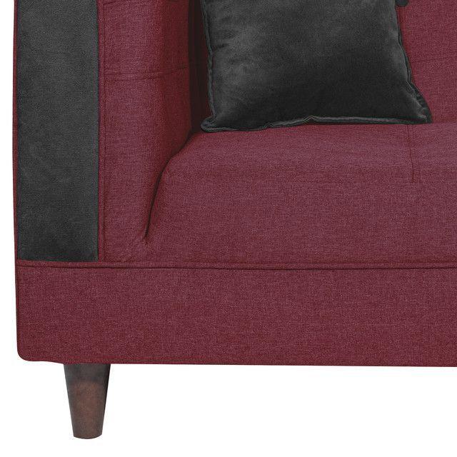 Living Santa Monica 3 Cuerpos + 2 Pouf Burdeo-4