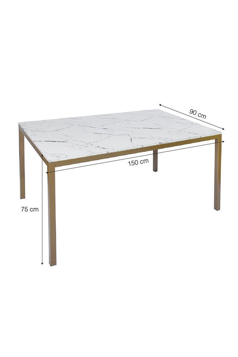 Mesa de Comedor Clásica Blanco-2