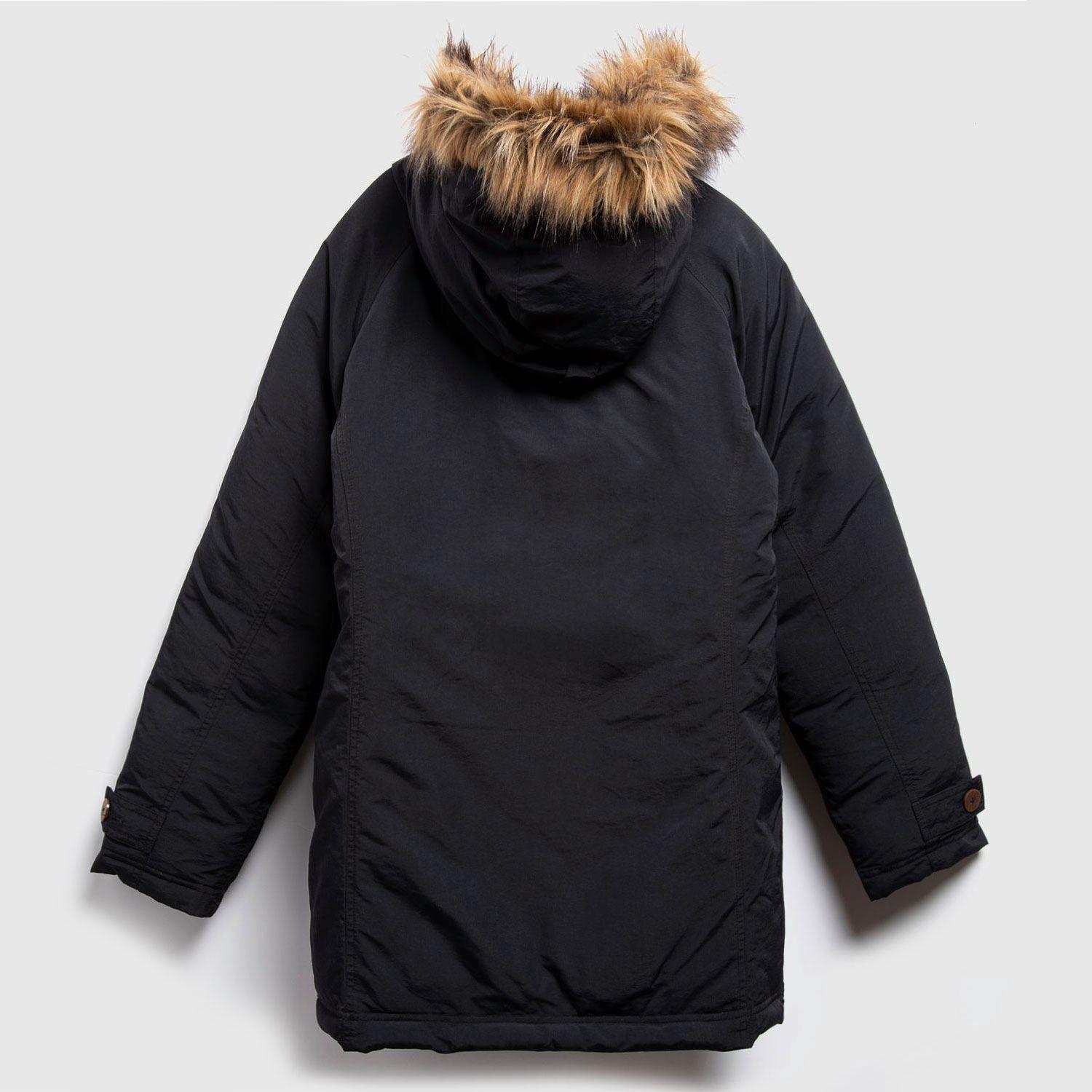 PARKA MUJER FRISCO NEGRO -1