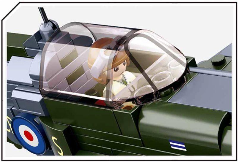 Avion Segunda Guerra Mundial RAF Spitefire-3