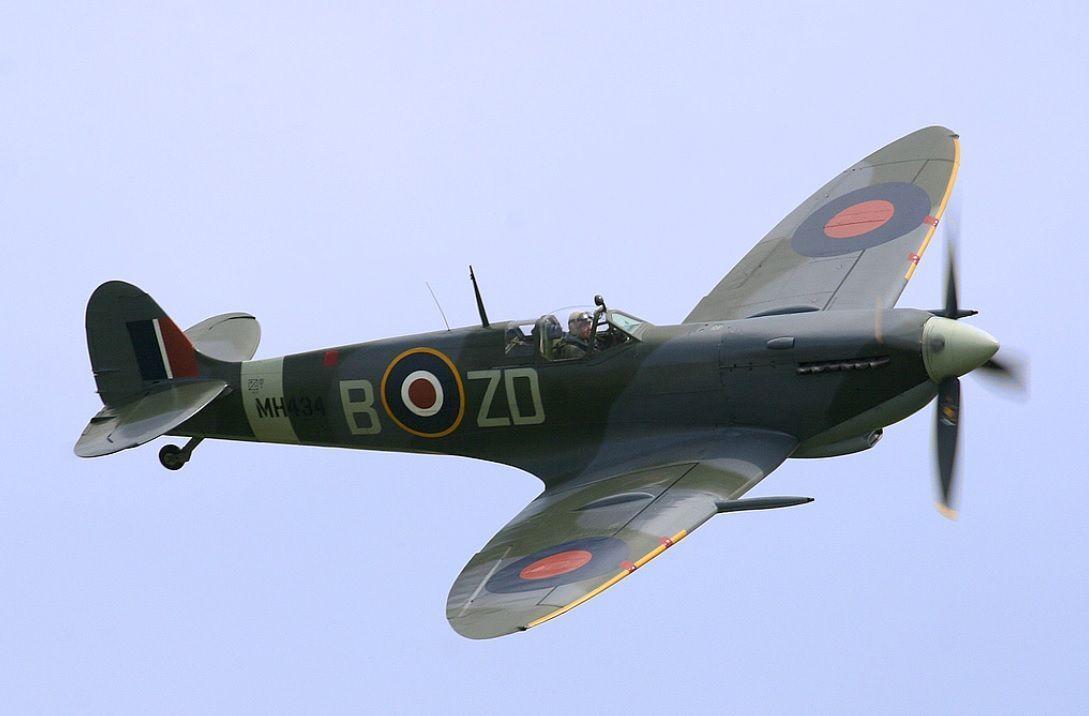 Avion Segunda Guerra Mundial RAF Spitefire-5