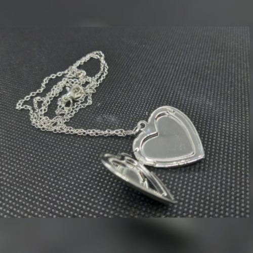 Colgante Relicario Corazon Guardafoto-3