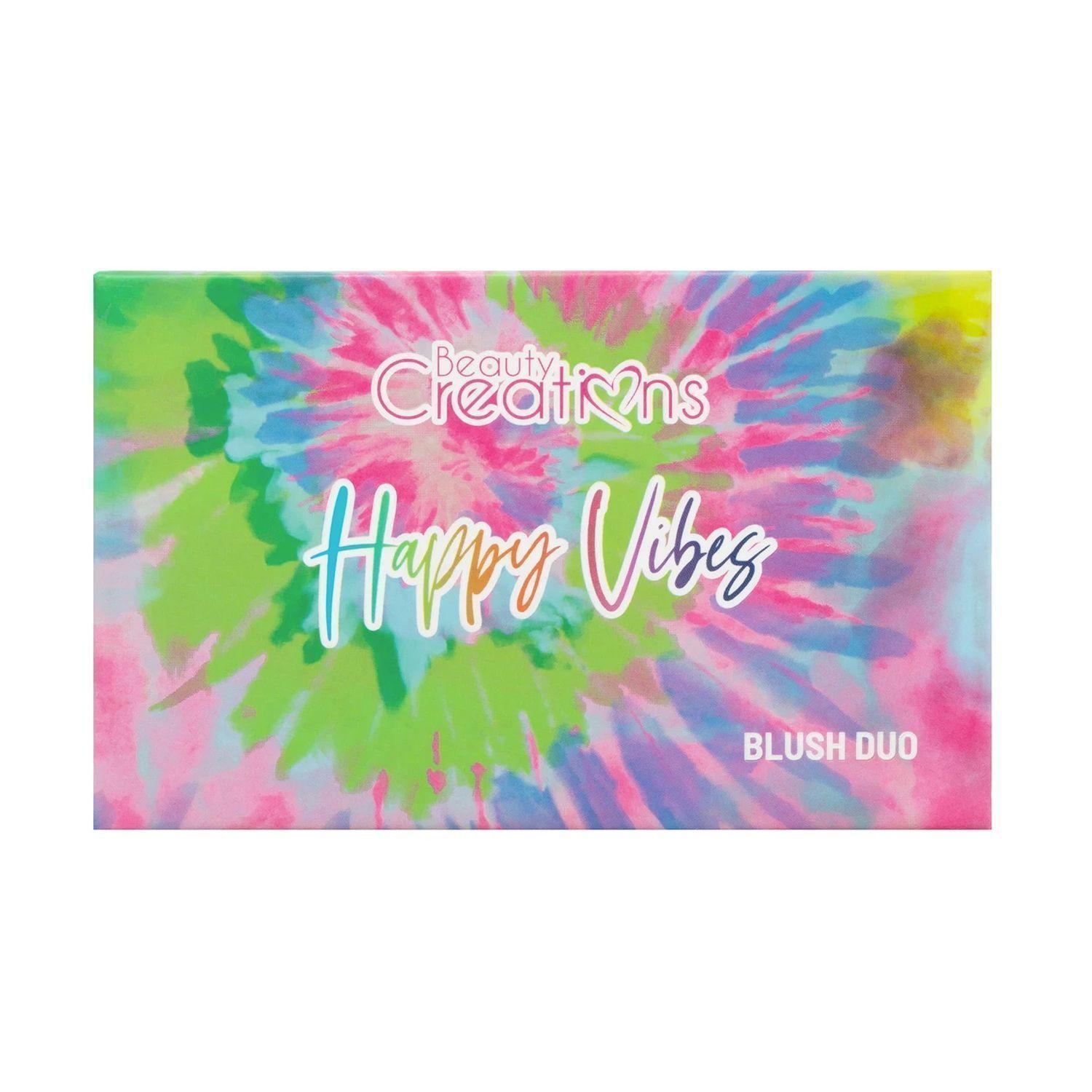 Pack 2 Paletas de Blush/ Rubor Dúo "Happy Vibes" + “Choose Happy” de Beauty Creations-2