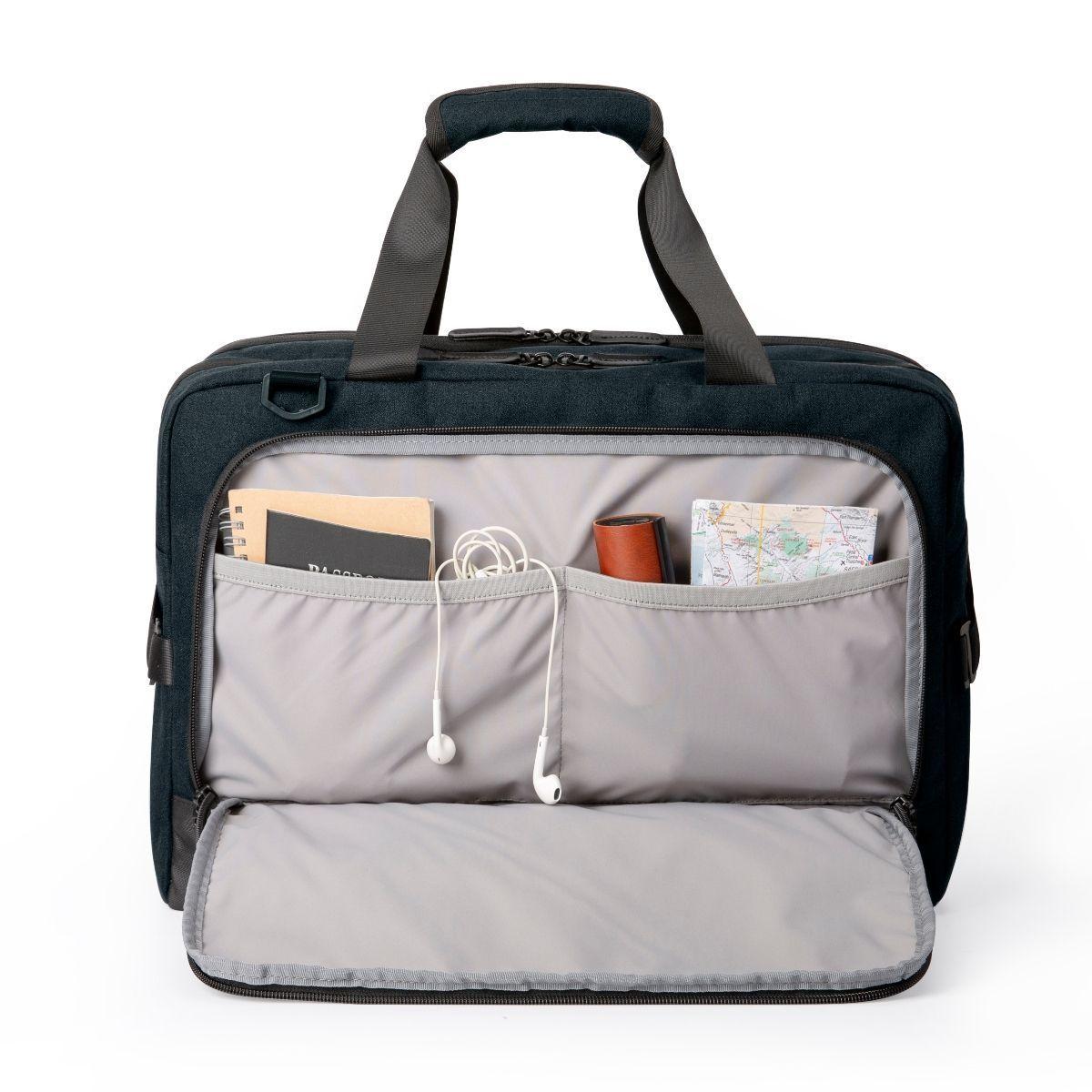 Bagsmart Maletín de viaje Falco para laptop de 15.6"- Azul-4