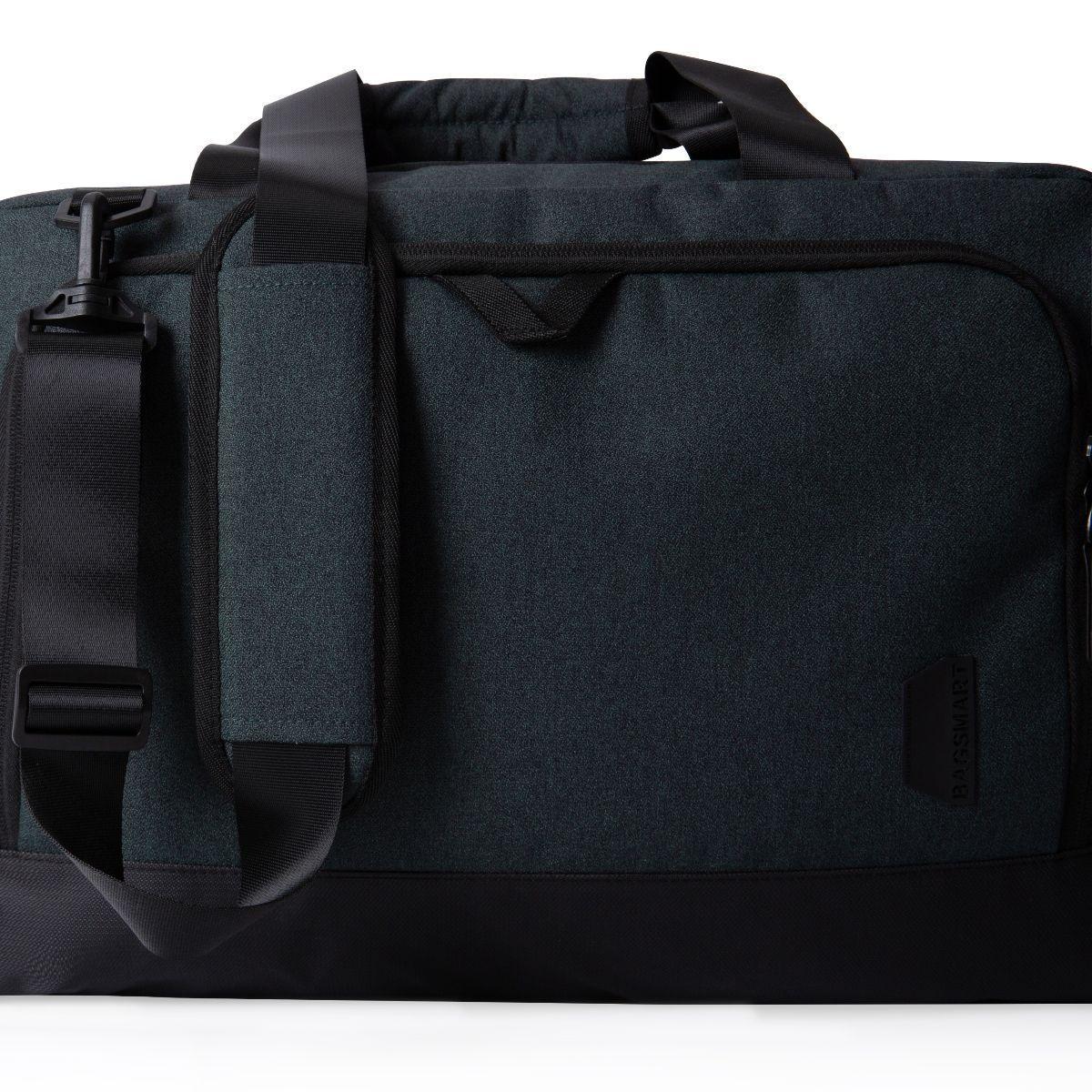 Bagsmart Maletín de viaje Falco para laptop de 15.6"- Azul-5