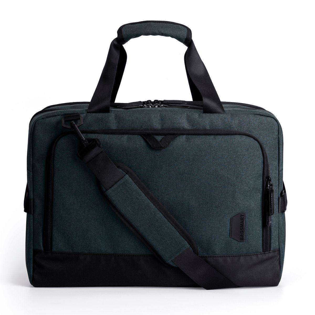 Bagsmart Maletín de viaje Falco para laptop de 15.6"- Azul-0